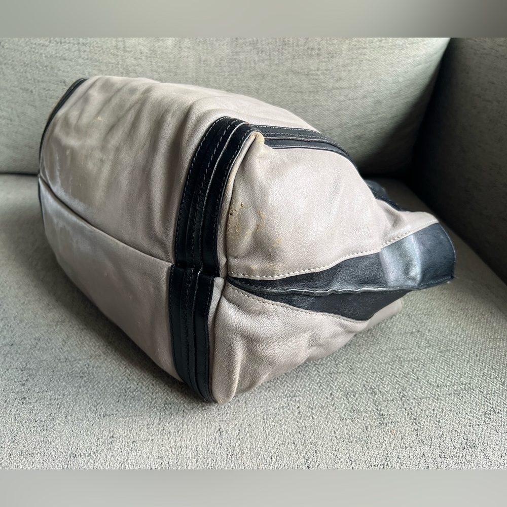 Chloe black and gray color block Allison bag - Picture 7 of 16